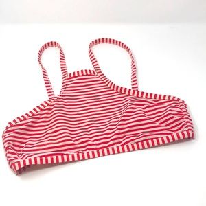 Seafolly Striped high Halter Swim Top
